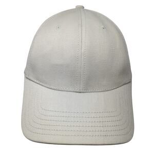 Stabilizer Fitted Baseball Cap Beige One Size Vented Holes 6 Panel Control Fit